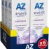 Aquafresh Intense Clean Whitening, Dentifricio Sbiancante, Pulizia Profonda dei Denti, Pacco da 12 x 75ml